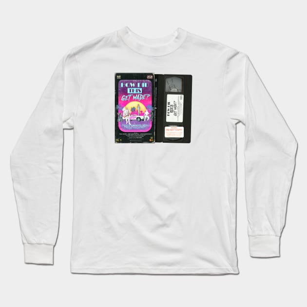 HDTGM - Miami Ninja Academy VHS Long Sleeve T-Shirt by TeeLabs